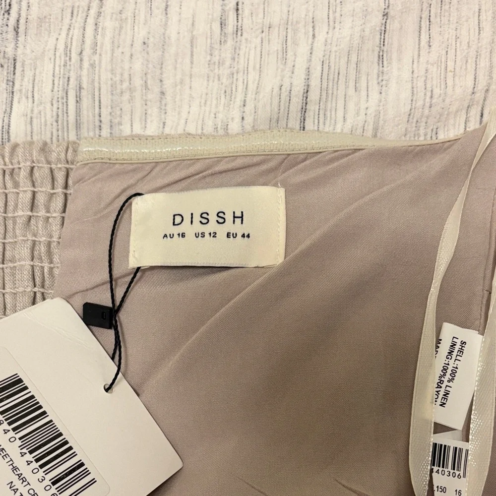 DISSH Beige Crop Top - Picture 3 of 3